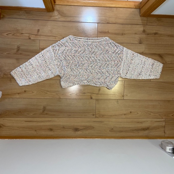 Free People - Knit Crop Sweater NWOT - Picture 12 of 16